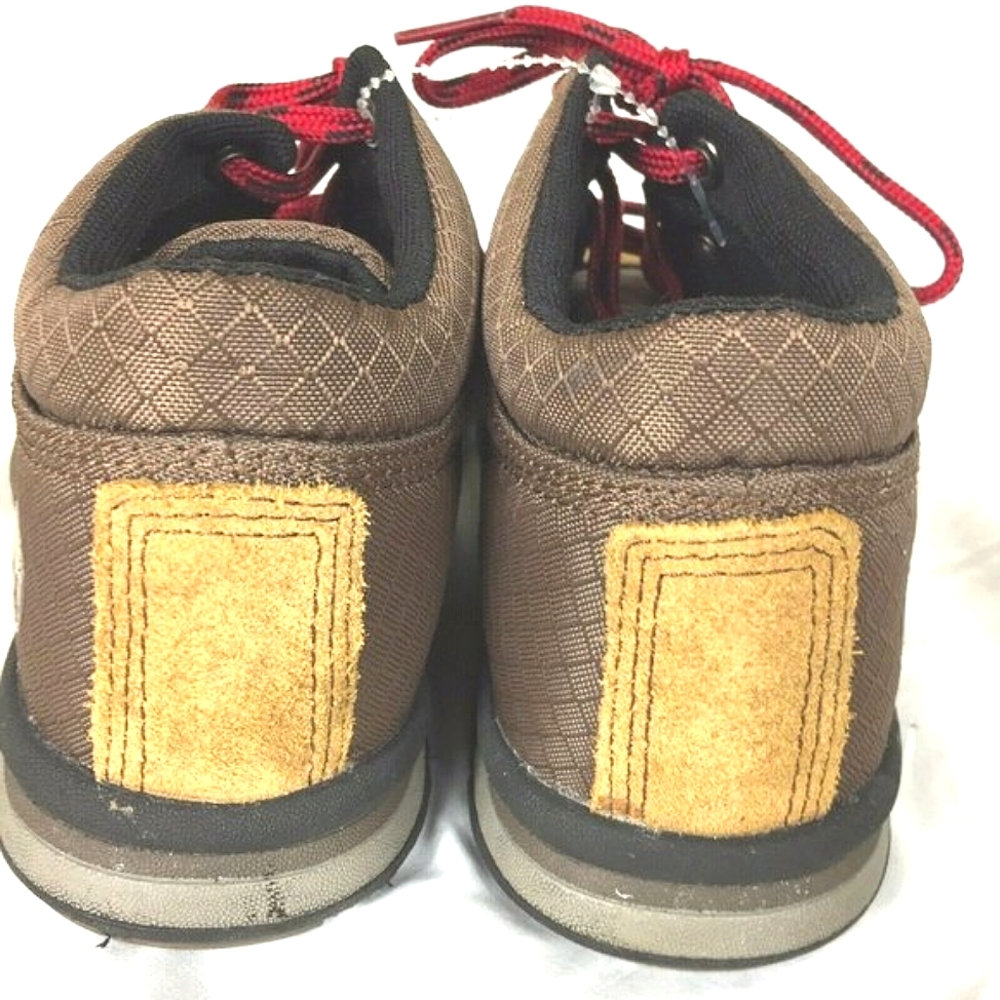 Timberland Suede Kids Youth Shoes size 3 Tan Brown Boots - Picture 4 of 11